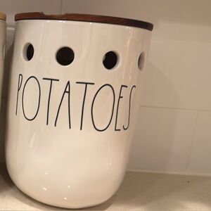 Rae Dunn ceramic potatoe holder